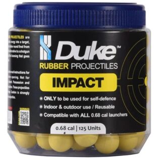Duke Defence Impact Rubber Projectiles