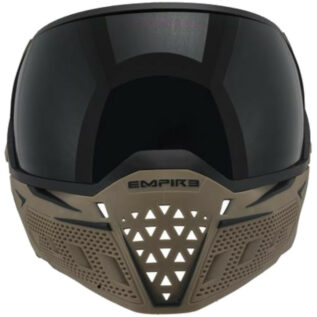 Empire Tan & Black EVS Thermal Clear Paintball Mask