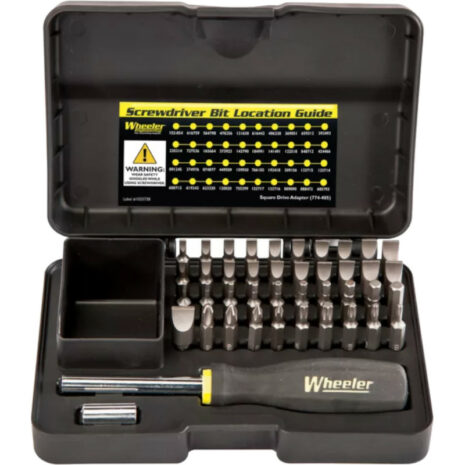 Wheeler Engineering 43-Piece Professional Gunsmithing Screwdriver Set