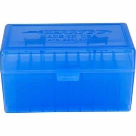 Berry's 409 (243/308) 50RD Blue Ammo Box