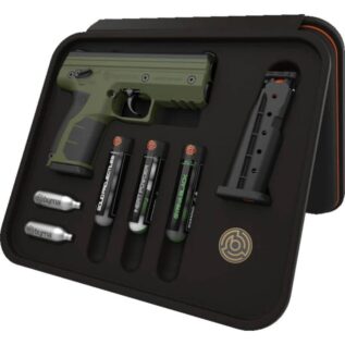 BYRNA Green HD Non Lethal Pistol Ready Kit