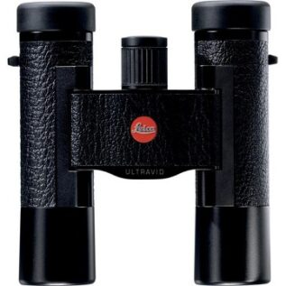 Leica Binocular - Ultravid 10x25 Compact Binocular Black Leather