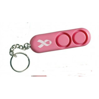 Sabre Pink Personal Alarm with Keyring
