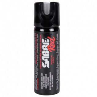 Sabre 2.5oz Home Protection Pepper Spray Foam with Wall Mount