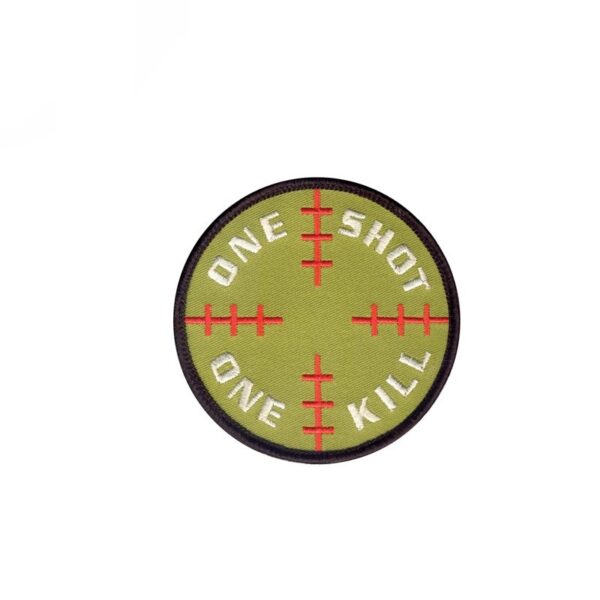 Rothco Embroidered One Shot One Kill Morale Patch