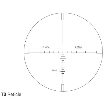 Rudolph Riflescope - Varmint Hunter VH 6-24x50 T3 Reticle