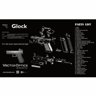 Vector Optics Gunpany Glock Gun Cleaning Bench Mat