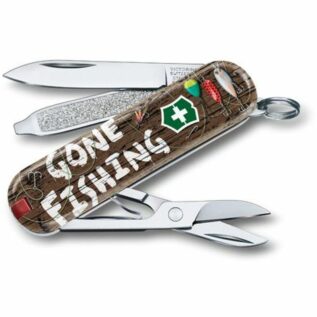 Victorinox Classic 58mm Swiss Army Knife - Limited Edition 2020 Gone Fishing