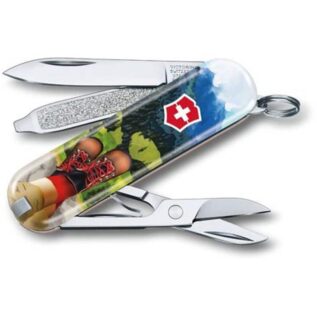 Victorinox Classic 58mm Swiss Army Knife - Limited Edition 2020 I Love Hiking