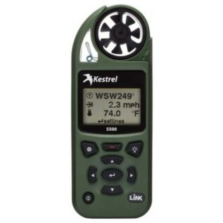 Kestrel 5500 Handheld Weather Meter with Bluetooth LiN - Olive